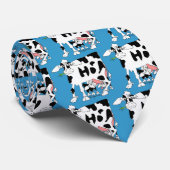 Cravate Bonjour ! Les vaches sont rentrées à la maison cra (Roulé)