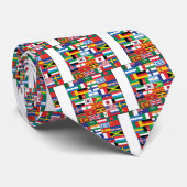 Cravate Bonjour monde :) (Roulé)