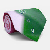 Cravate Bonne Fête des pères Rosey Tulips (Roulé)