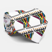 Cravate Bonne Hanoukka (Roulé)