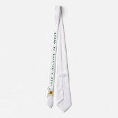 Cravate Bonne Saint Patrick ! Clover avec Calla (Dos)