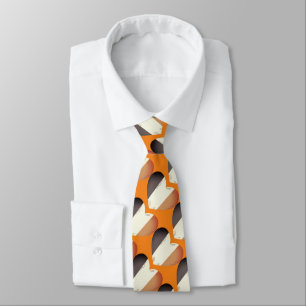 Cravate Bonne Saint Patrick's Day   Irish Orange Hearts Cr