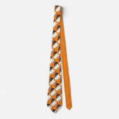 Cravate Bonne Saint Patrick's Day | Irish Orange Hearts Cr (Devant)