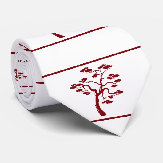 Cravate Bonsai Tree (Roulé)