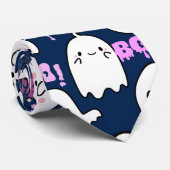 Cravate Boo, sensation fantomatique.b D Blue BG (Roulé)
