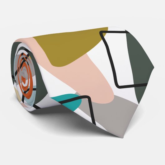 Cravate Boomerangs et Corks (Roulé)