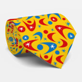 Cravate Boomerangs rétro (Roulé)