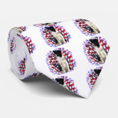 Cravate Bordure Collie Patriot (Roulé)