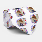 Cravate Borzoi Patriot (Roulé)