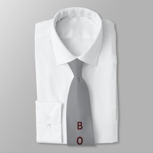 Cravate Boss en coréen (Attaché)