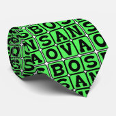 Cravate Bossa Nova, danse et musique brésiliennes (Roulé)