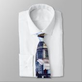 Cravate Boston mA - Horizon avec la tour de bureau de (Attaché)