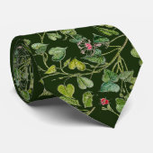 Cravate botanique de vigne florale de feuille de (Roulé)