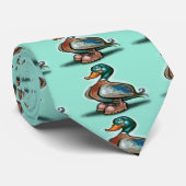 Cravate Bottes de canard au travail (Roulé)