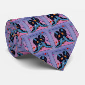 Cravate - Bottes de Cowboy de minuit (Roulé)