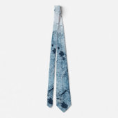 Cravate Bouchon bleu d'eau (Dos)