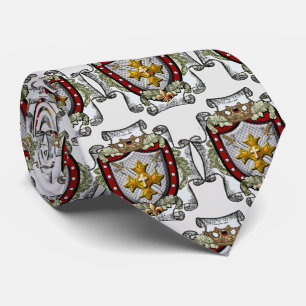 Cravate Bouclier de blason de la famille Victory