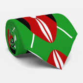 Cravate Bouclier de Maasai de Kenyan (Roulé)