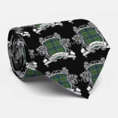 Cravate Bouclier de tartan de Marshall (Roulé)