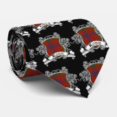 Cravate Bouclier de tartan de Ross (Roulé)