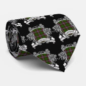 Cravate Bouclier de tartan de Russell (Roulé)