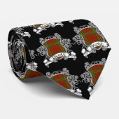 Cravate Bouclier de tartan de Scott (Roulé)