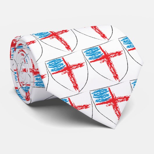 Cravate Bouclier épiscopal (Roulé)