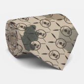 Cravate Bouclier Maccabee du désert et oreilles (Roulé)