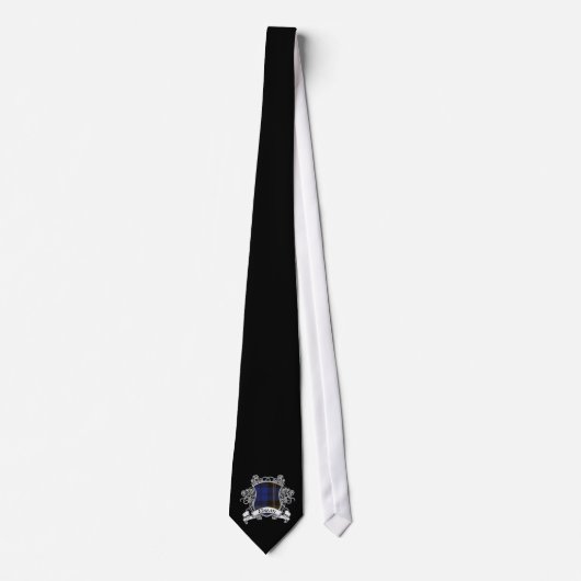 Cravate Bouclier Tartan Swan (Devant)