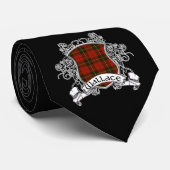 Cravate Bouclier Wallace Tartan (Roulé)