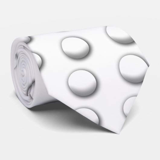 CRAVATE BOULE DE PING-PONG (Roulé)