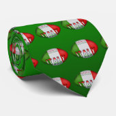 Cravate Boule de rugby de l'Italie (Roulé)