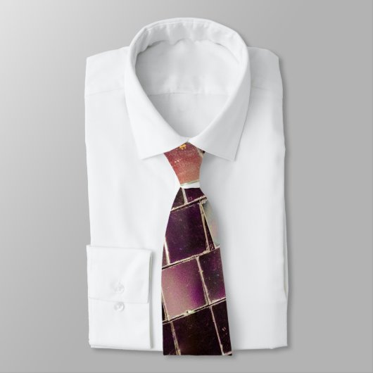 Cravate Boule Disco En Miroir (Attaché)