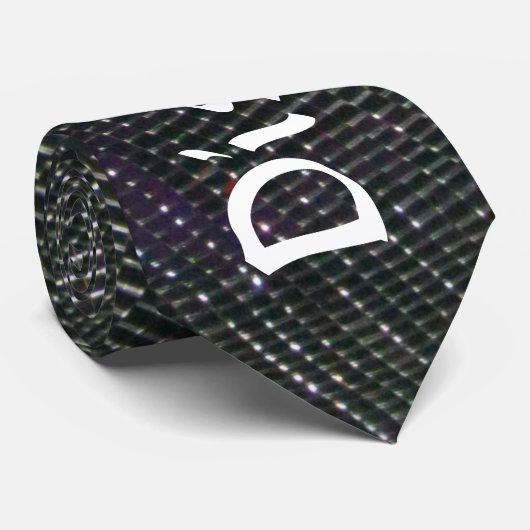 Cravate Boule Disco Shiny (Roulé)