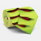 Cravate Boule jaune personnalisée du base-ball (Roulé)