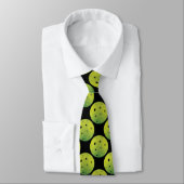 Cravate Boule verte de citron (Attaché)