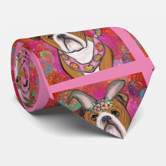 Cravate Bouledogue           (Roulé)