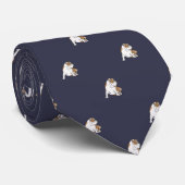 Cravate Bouledogue anglais (Roulé)