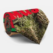 Cravate Bouledogues français Noël (Roulé)