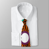 Cravate Boules à pointes géométriques (Attaché)