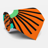 Cravate Boules à pointes géométriques (Roulé)