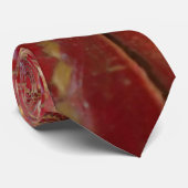 Cravate Boules de cricket rouge Art Abstrait Design d'impr (Roulé)