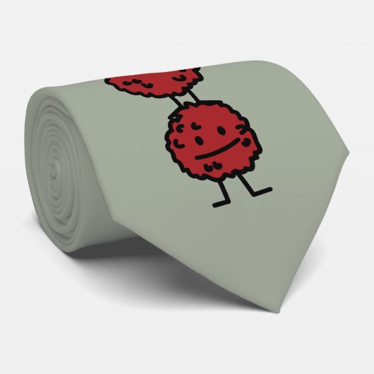 Cravate Boulette de viande de boulettes de viande empilée (Roulé)