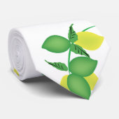 Cravate Bouquet Citron Vert Fruité (Roulé)
