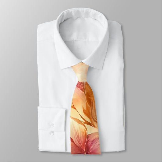 Cravate Bouquet d'automne (Attaché)