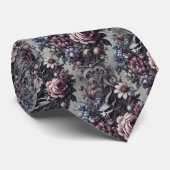 Cravate Bouquet de Baphomet - gothique victorien (Roulé)