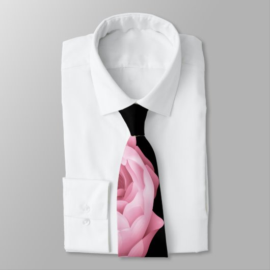 Cravate Bouquets de Roses 3 (Attaché)