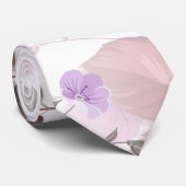 Cravate Bouquets de Roses 5 (Roulé)