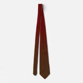 Cravate Bourgogne Brun Moderne Ombre (Dos)