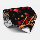 Cravate Bourse de café (Roulé)